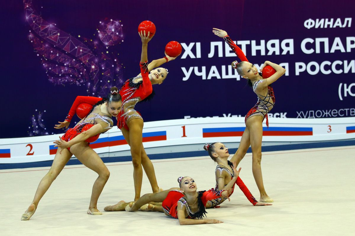 XI летняя Спартакиада учащихся России 2022 года. Художественная гимнастика. Ульяновск