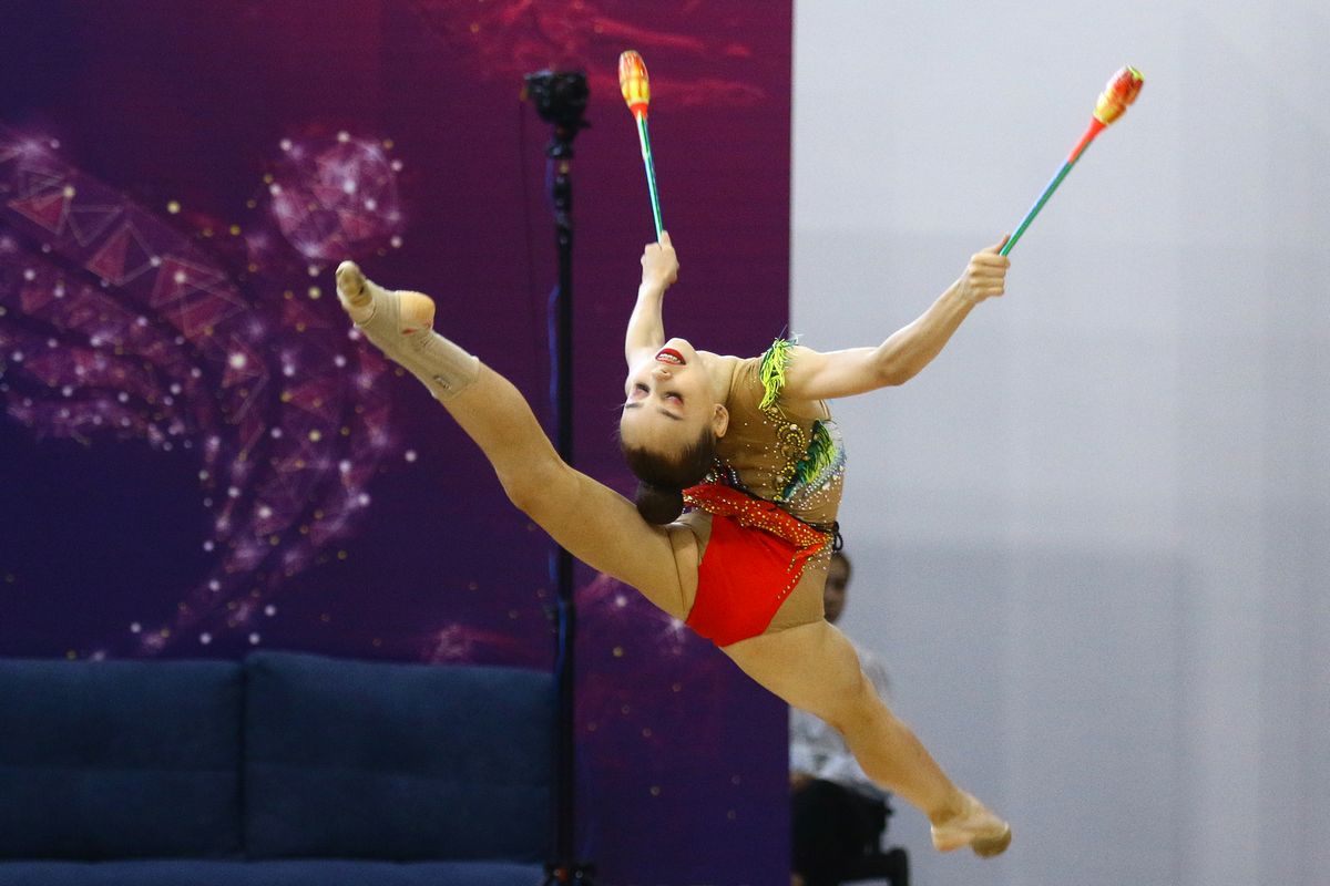 XI летняя Спартакиада учащихся России 2022 года. Художественная гимнастика. Ульяновск