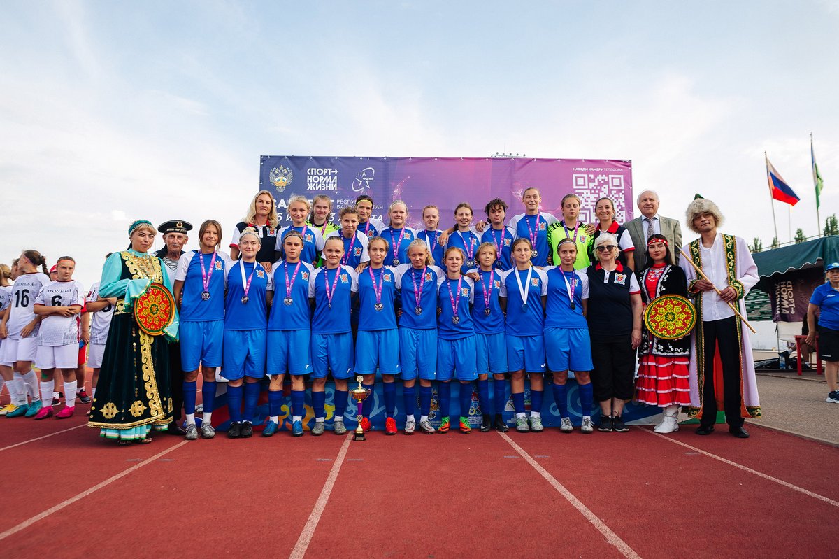 XI Спартакиада учащихся России 2022 года. Футбол девушки