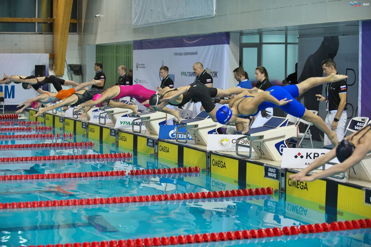 Всероссийские соревнования по плаванию «Резерв России» (фото Юрия Глебова)