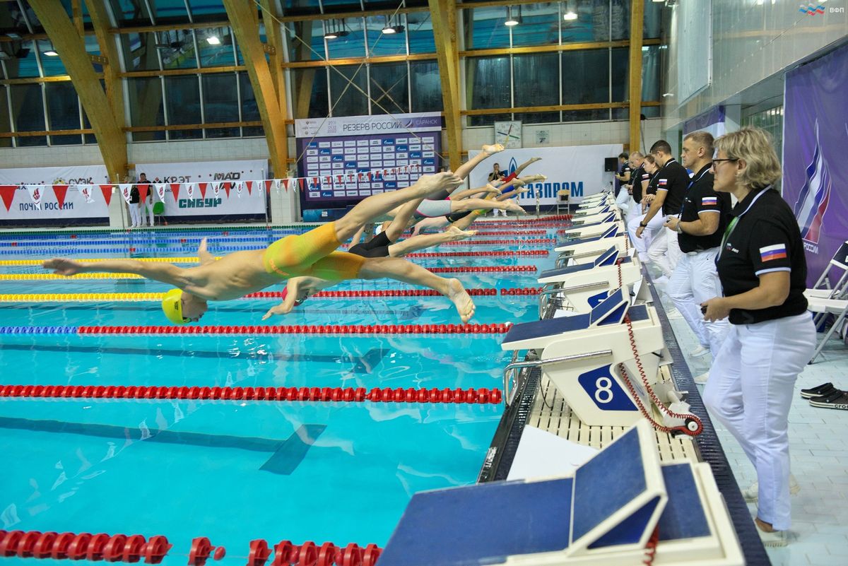 Всероссийские соревнования по плаванию «Резерв России» (фото Юрия Глебова)