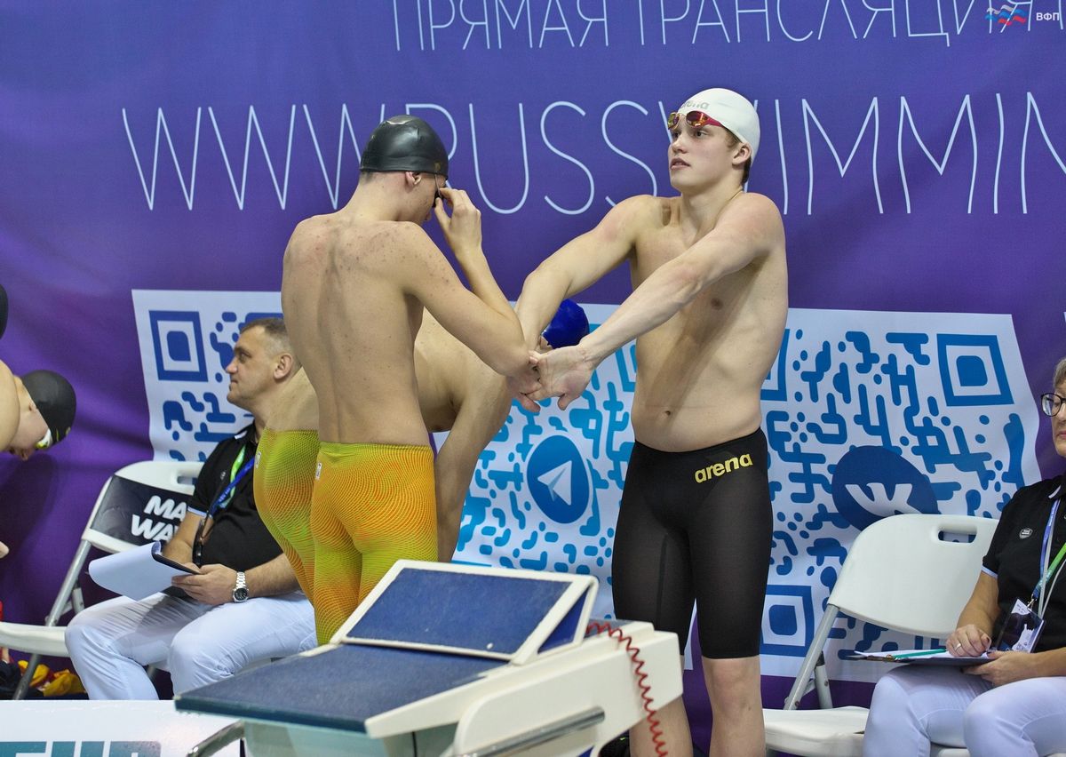 Всероссийские соревнования по плаванию «Резерв России» (фото Юрия Глебова)