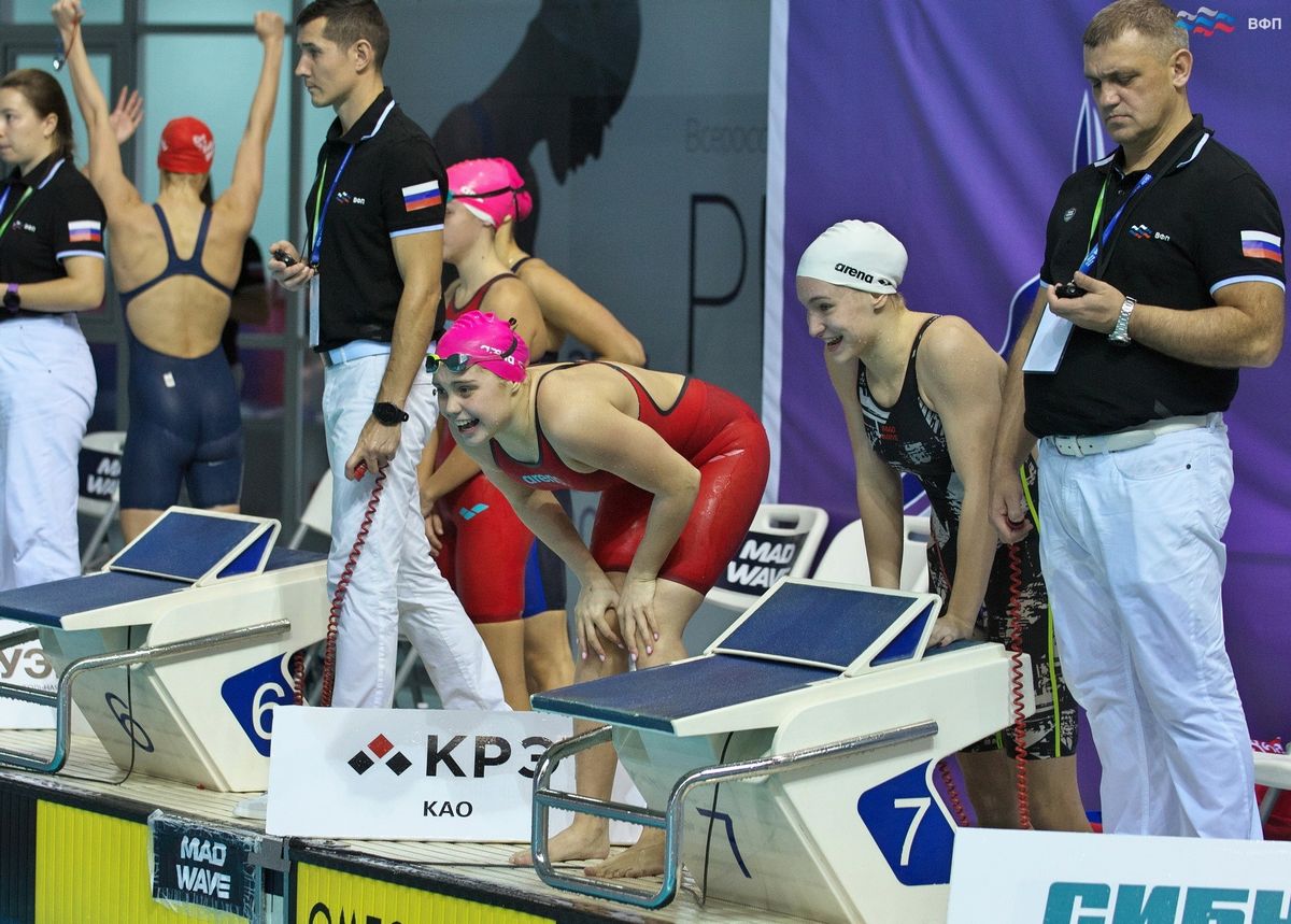 Всероссийские соревнования по плаванию «Резерв России» (фото Юрия Глебова)