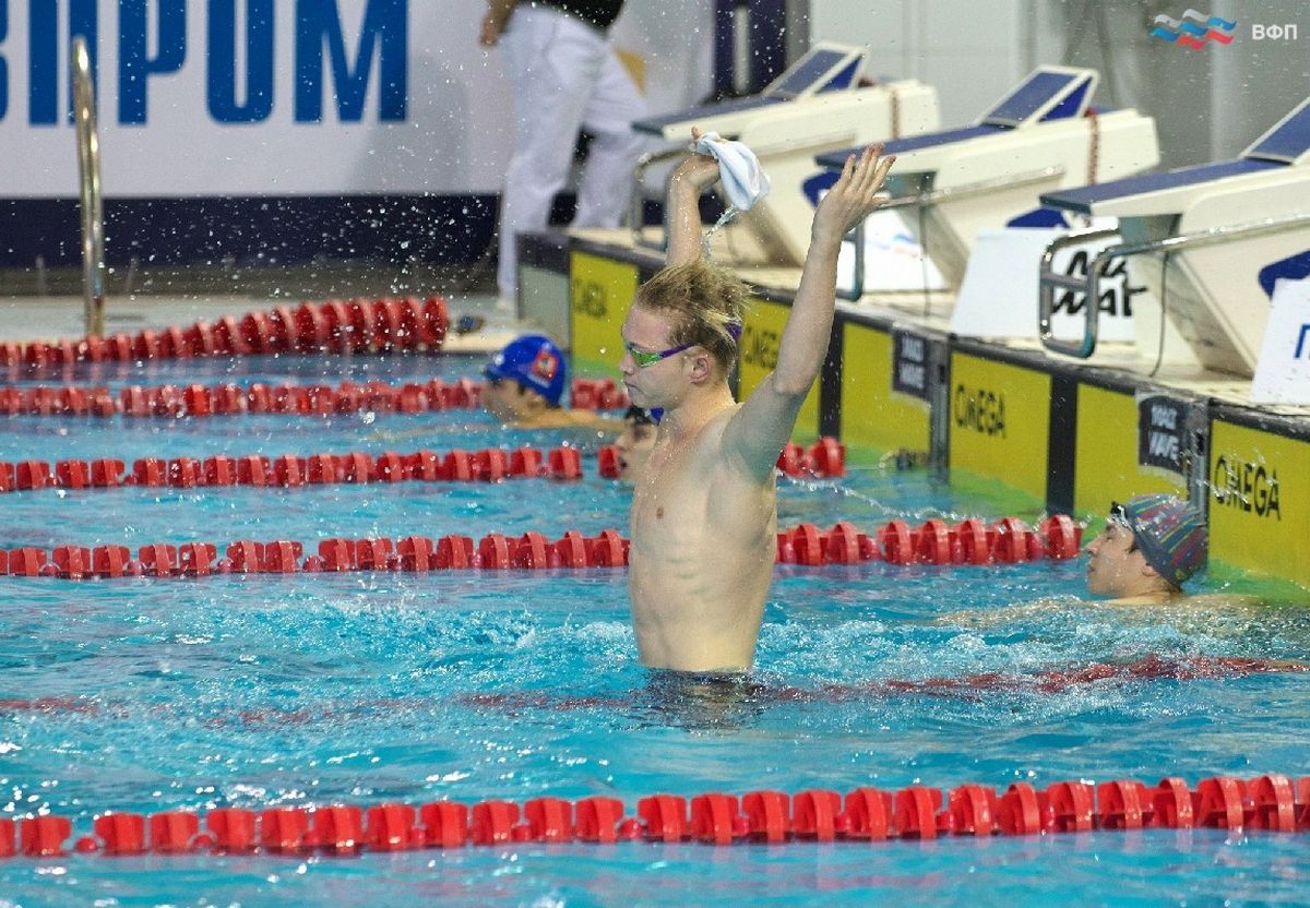 Всероссийские соревнования по плаванию «Резерв России» (фото Юрия Глебова)