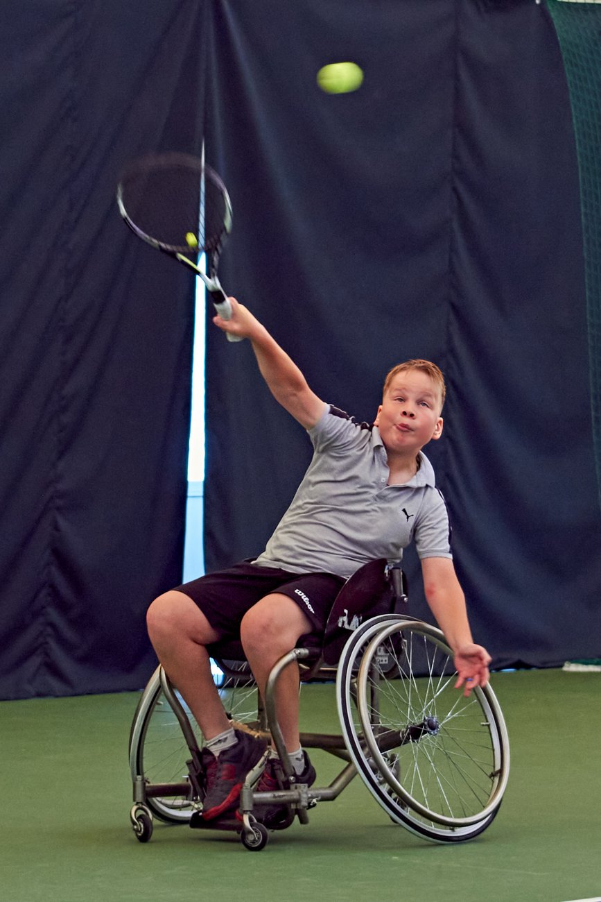 Адаптивный спорт. Теннис на колясках. Первенство России.