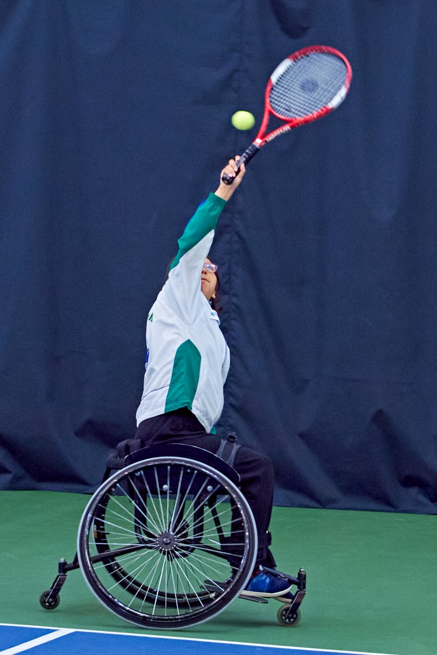 Адаптивный спорт. Теннис на колясках. Первенство России.