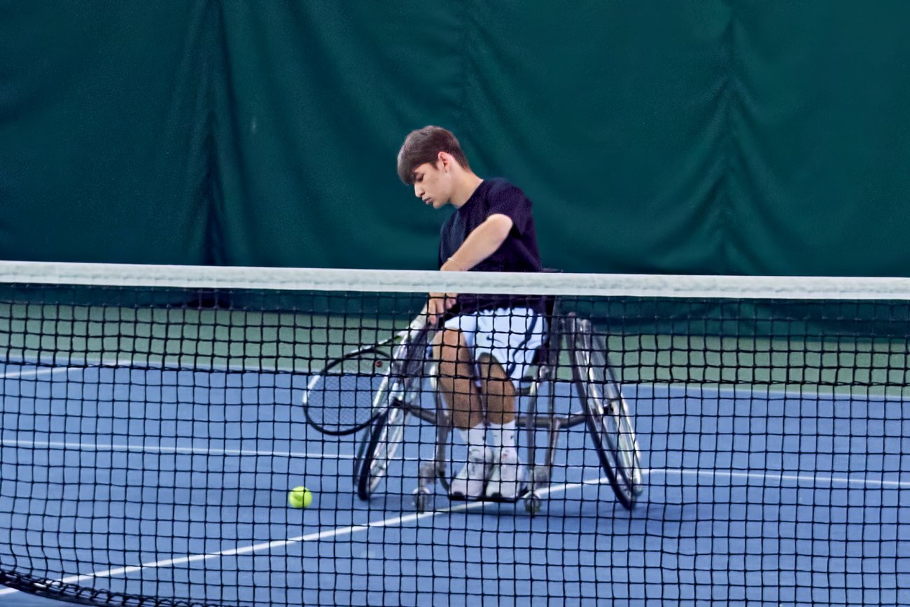 Адаптивный спорт. Теннис на колясках. Первенство России.