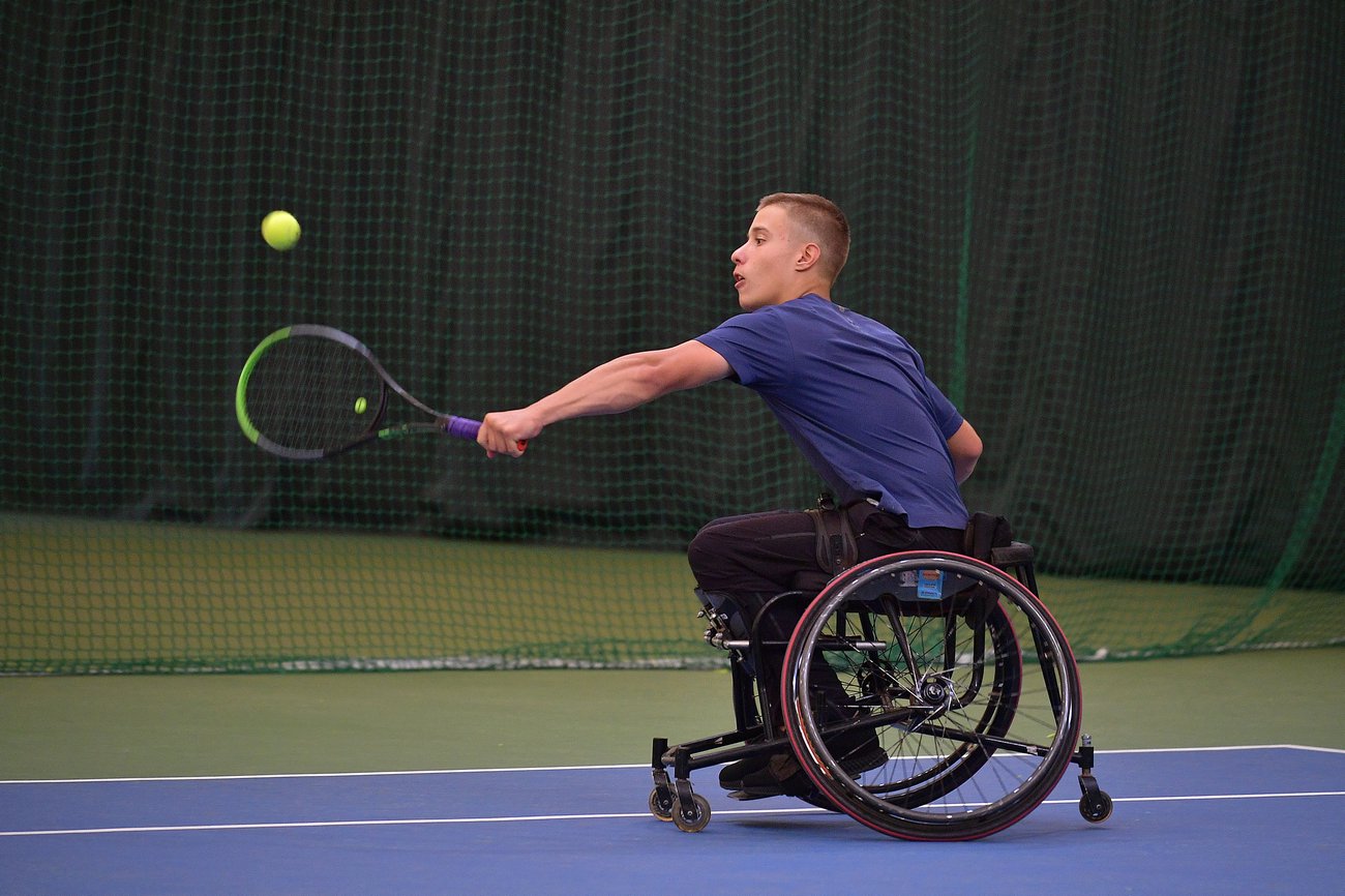 Адаптивный спорт. Теннис на колясках. Первенство России.