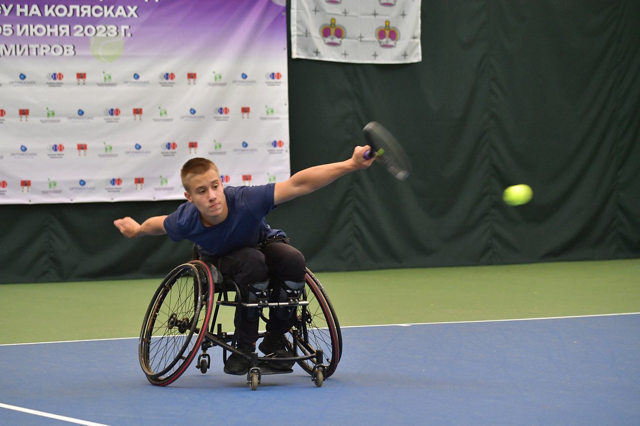 Адаптивный спорт. Теннис на колясках. Первенство России.