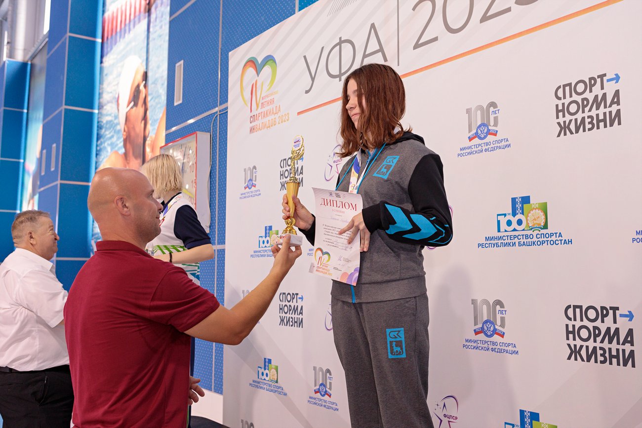 IV Всероссийская летняя Спартакиада инвалидов-2023. Плавание (ПОДА)