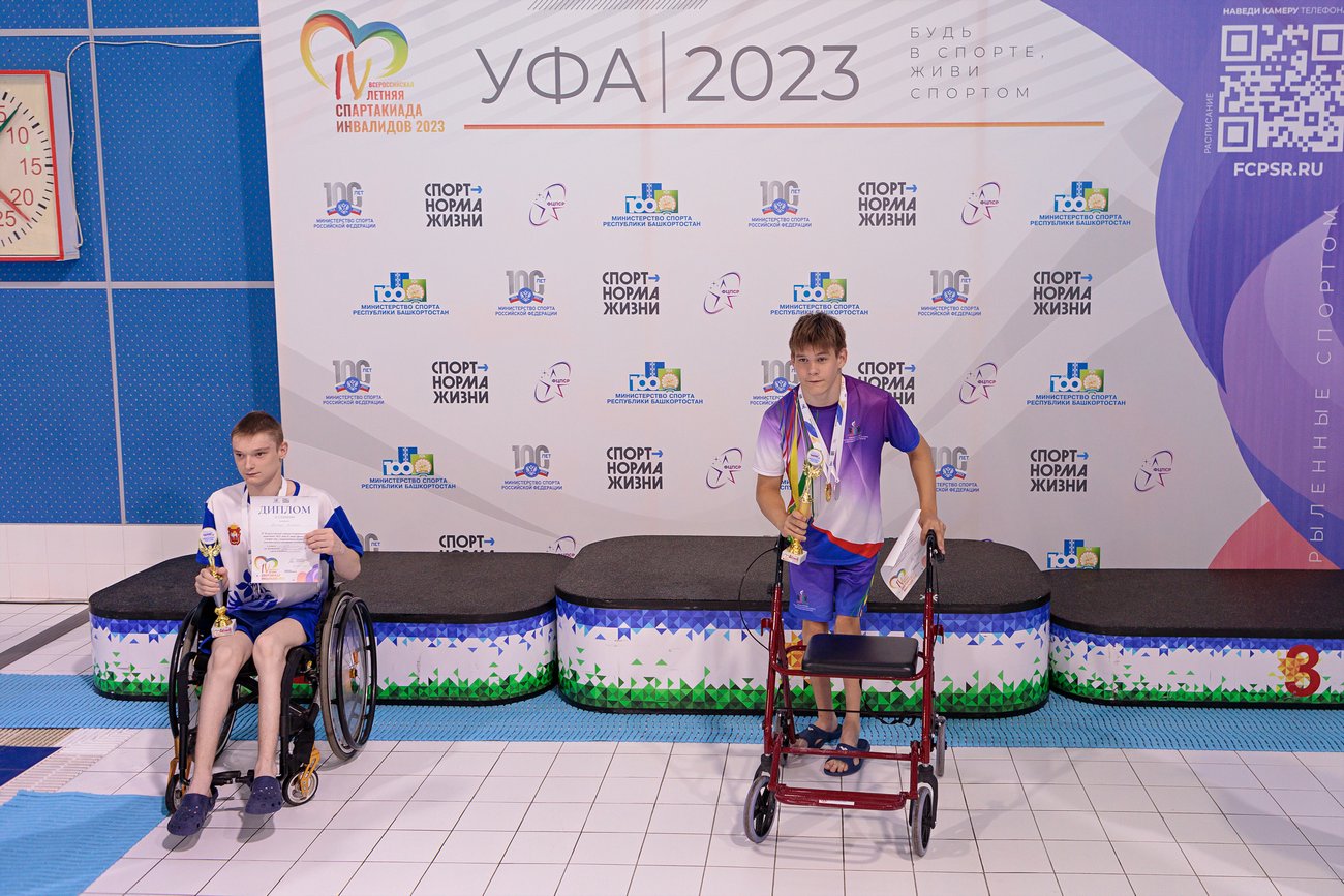 IV Всероссийская летняя Спартакиада инвалидов-2023. Плавание (ПОДА)