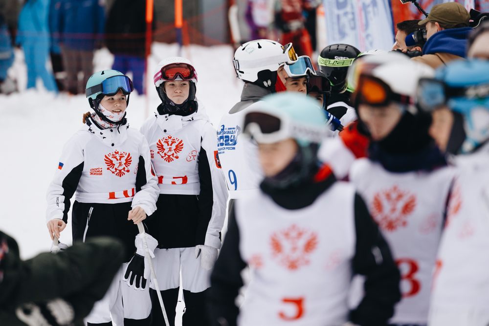 XII зимняя Спартакиада учащихся России 2024 года - фристайл