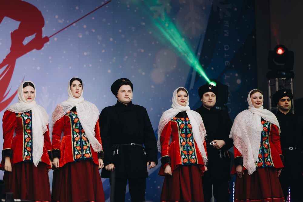 XII зимняя Спартакиада учащихся России - церемония открытия и награждения