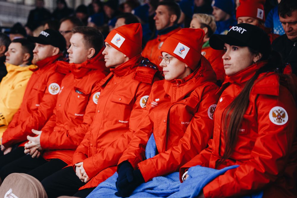 XII зимняя Спартакиада учащихся России - церемония открытия и награждения