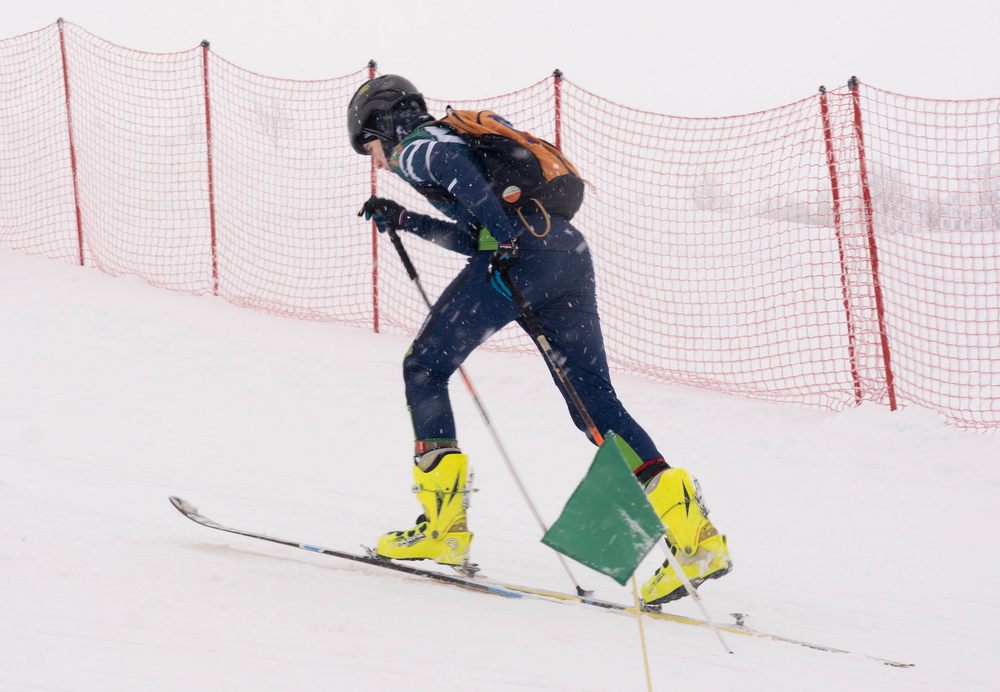 XII зимняя Спартакиада учащихся России - cки-альпинизм