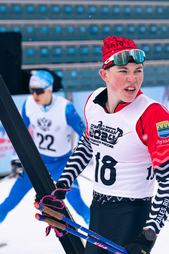 XII зимняя Спартакиада учащихся (юношеская) России 2024 года - лыжные гонки