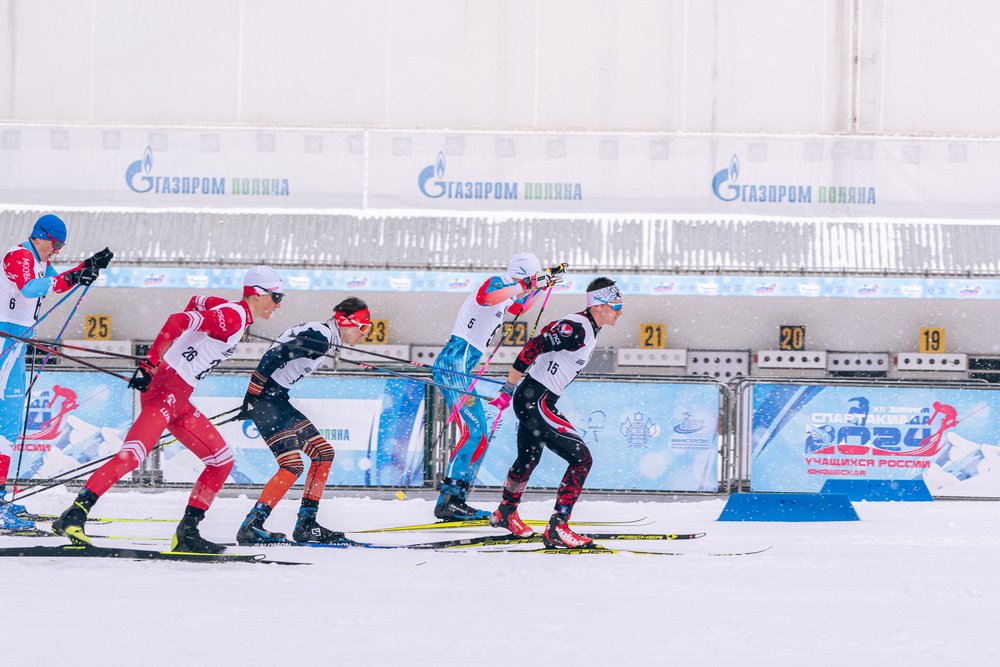 XII зимняя Спартакиада учащихся (юношеская) России 2024 года - лыжные гонки