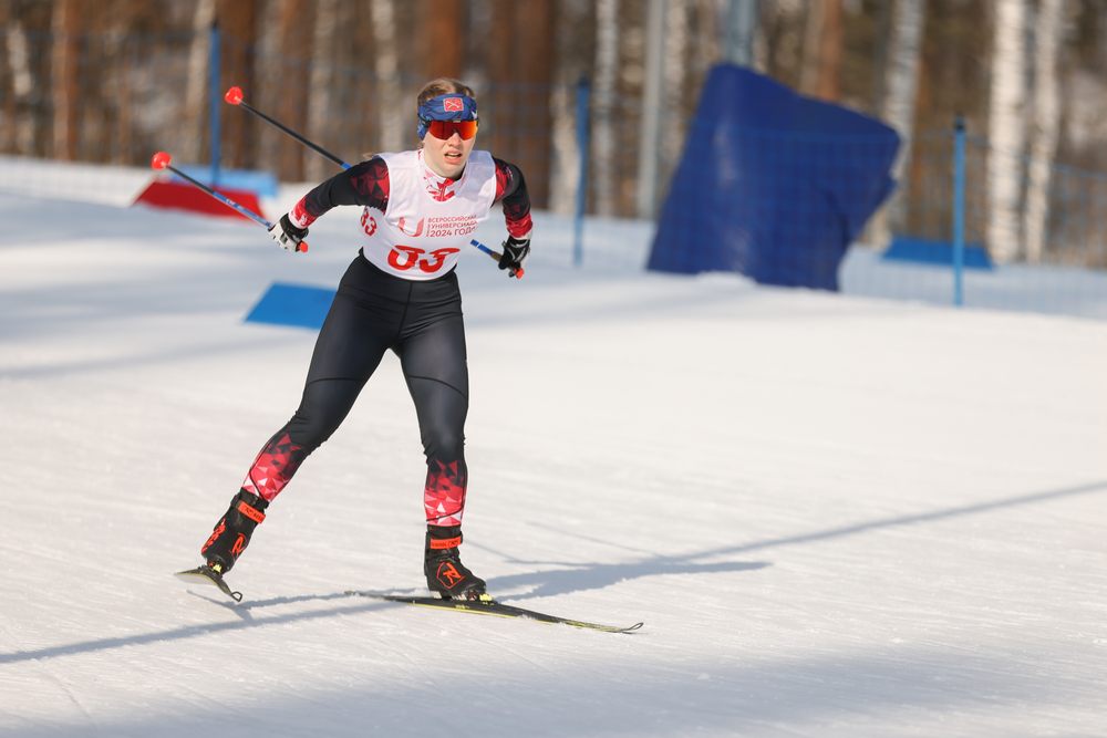 VIII Всероссийская зимняя Универсиада 2024 - лыжные гонки