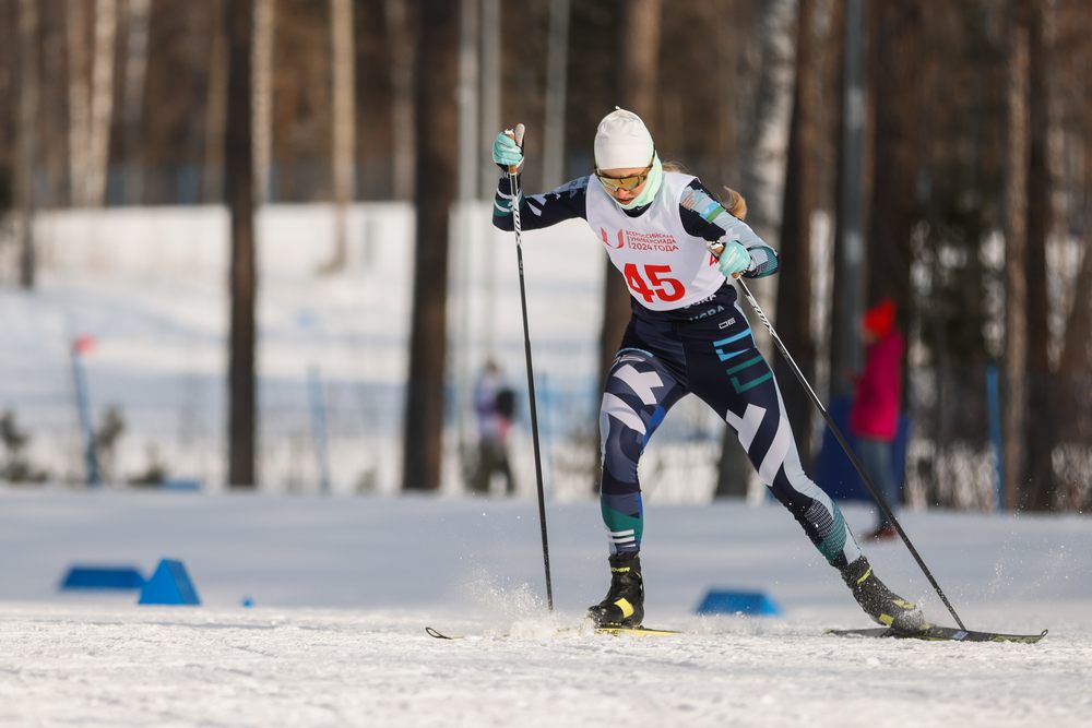 VIII Всероссийская зимняя Универсиада 2024 - лыжные гонки
