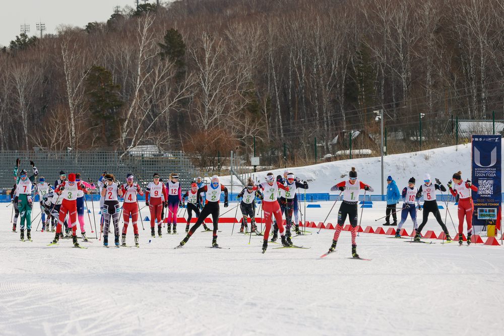 VIII Всероссийская зимняя Универсиада 2024 - лыжные гонки