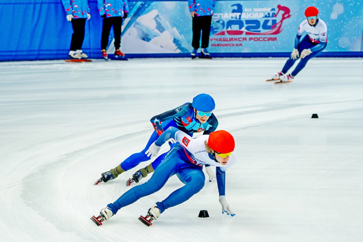 XII зимняя Спартакиада учащихся 2024 - Шорт-трек