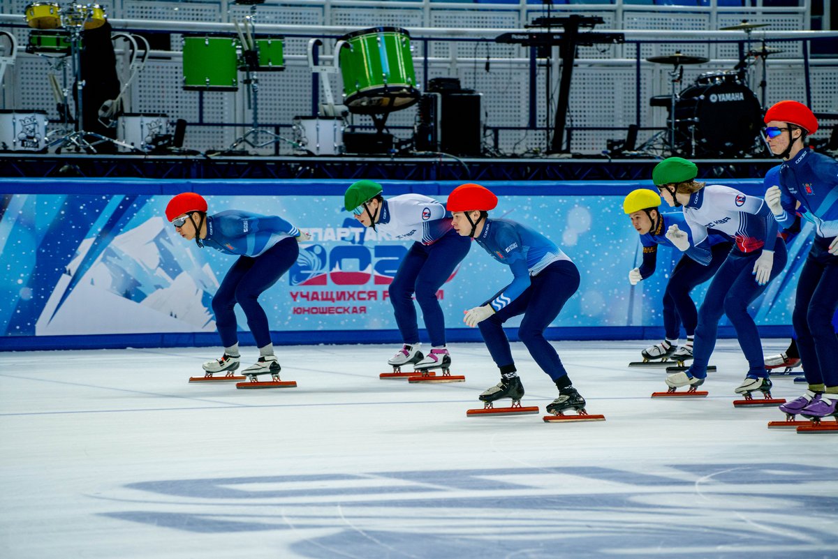 XII зимняя Спартакиада учащихся 2024 - Шорт-трек