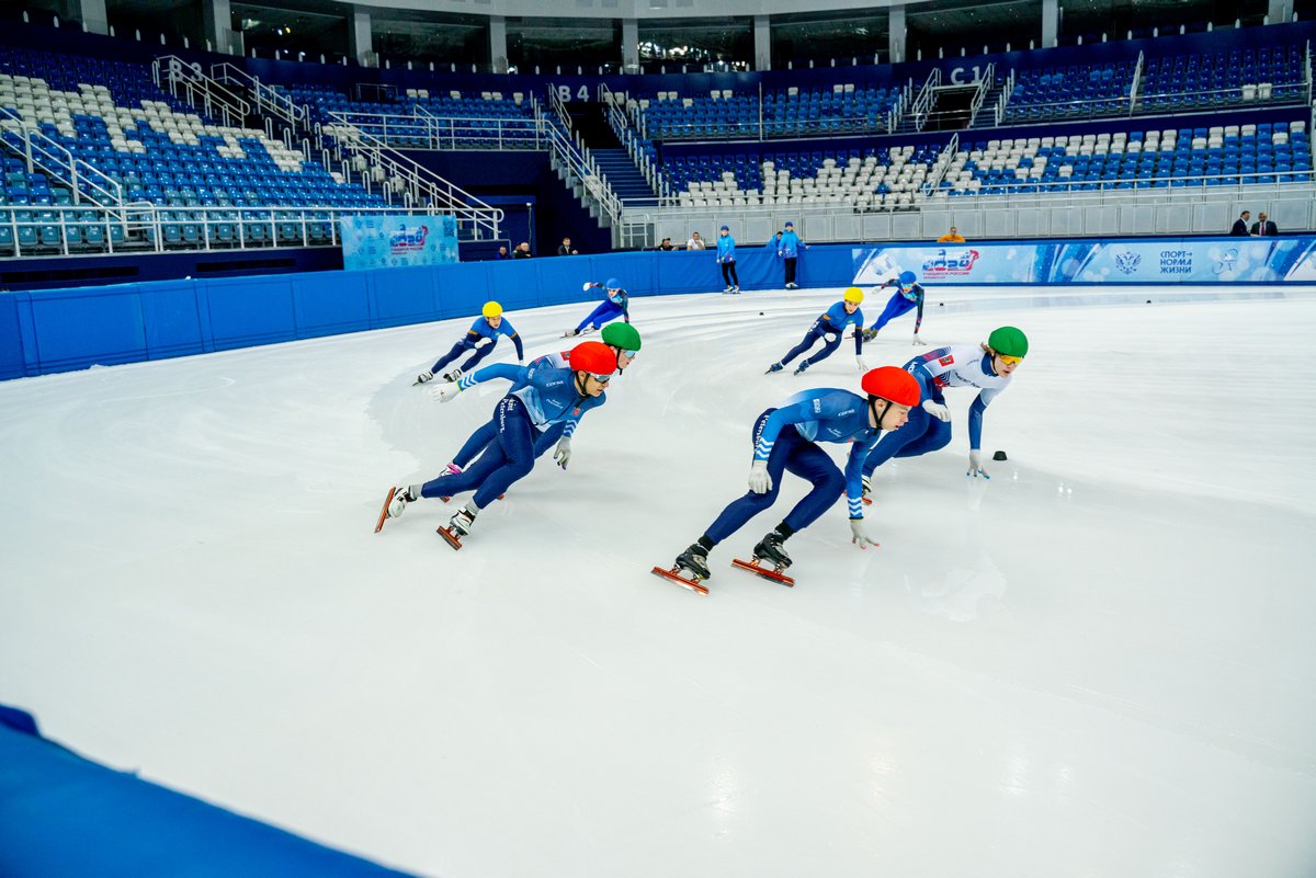 XII зимняя Спартакиада учащихся 2024 - Шорт-трек