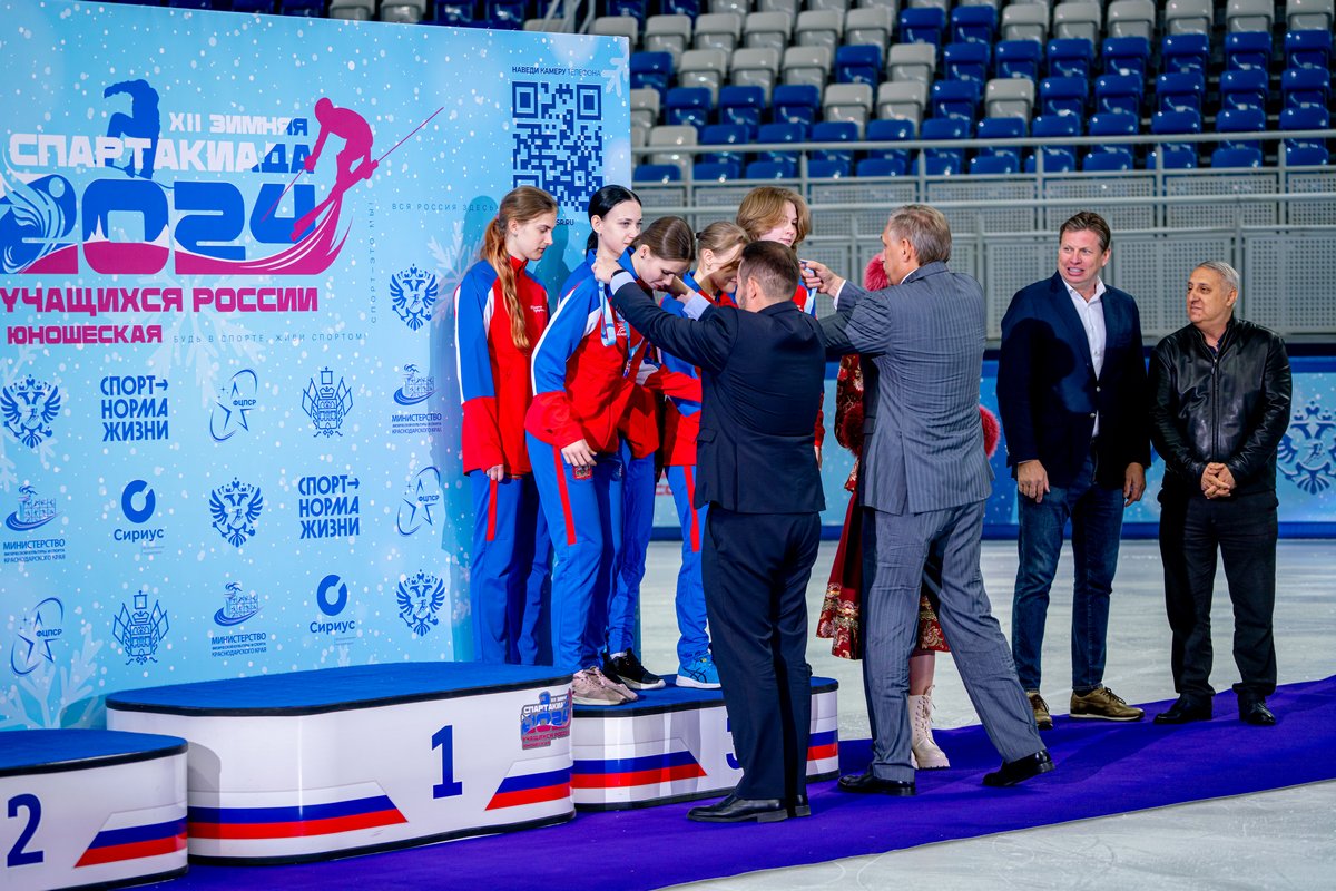 XII зимняя Спартакиада учащихся 2024 - Шорт-трек