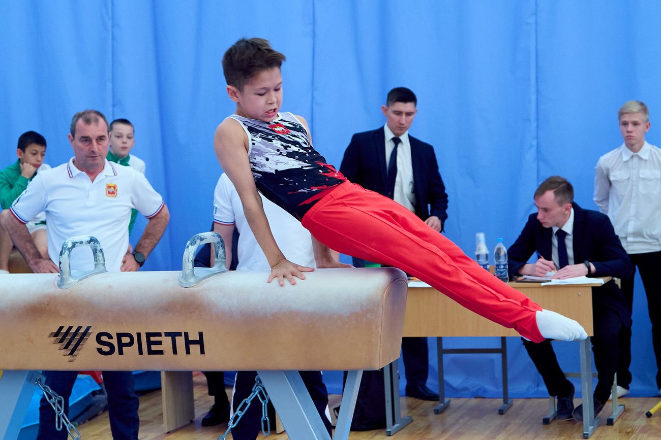 XII летняя Спартакиады учащихся России. Спортивная гимнастика. Саранск