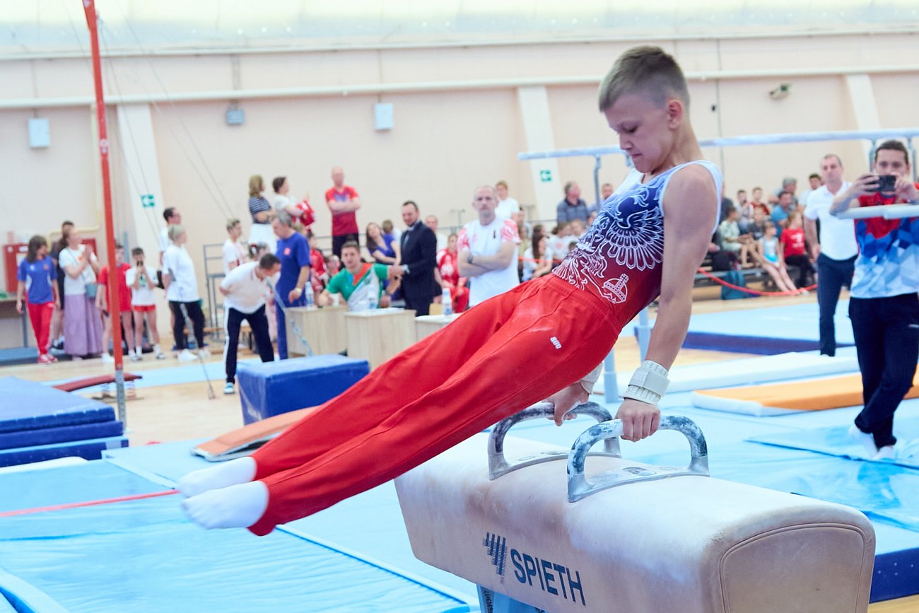 XII летняя Спартакиады учащихся России. Спортивная гимнастика. Саранск