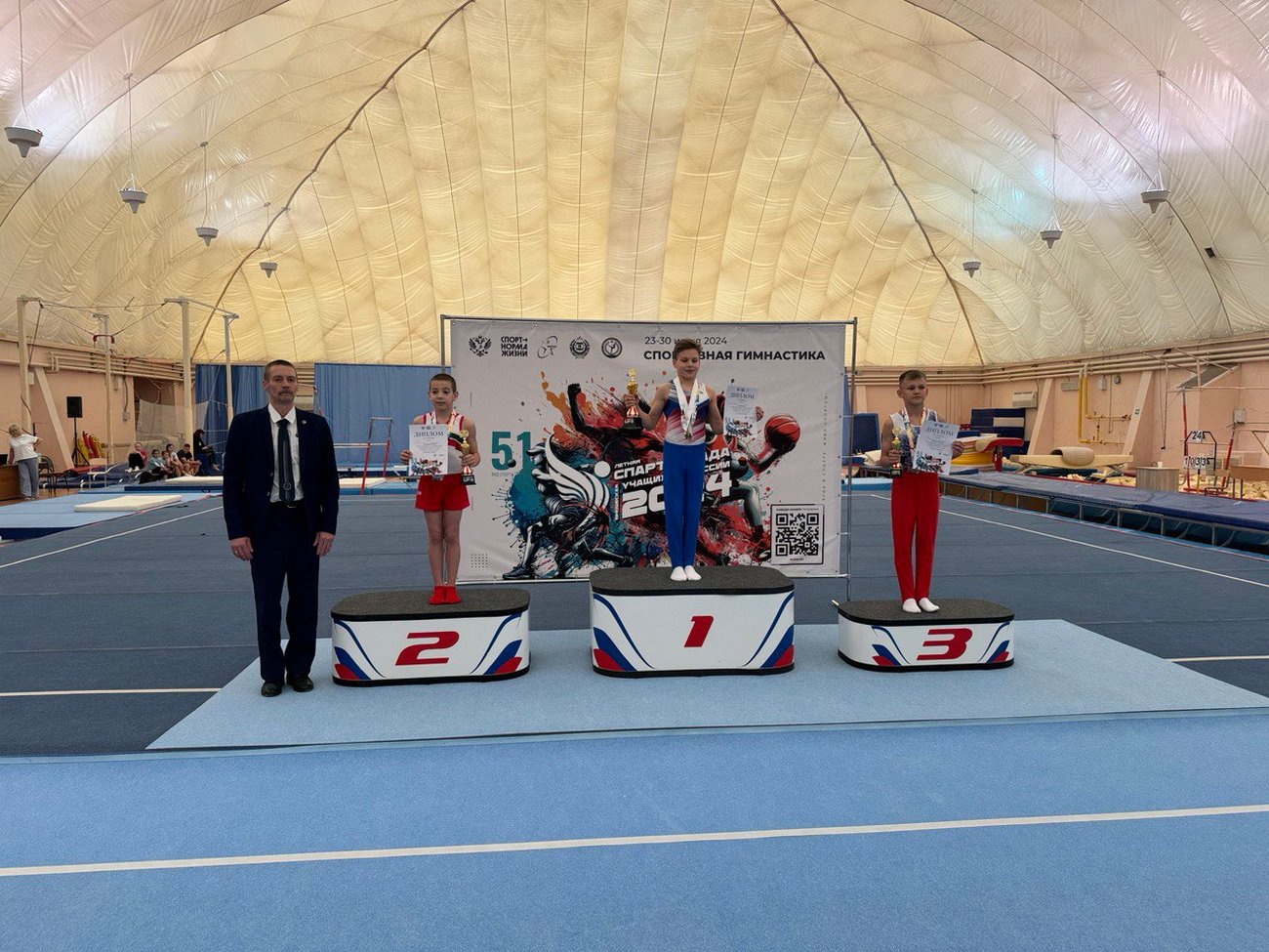 XII летняя Спартакиады учащихся России. Спортивная гимнастика. Саранск