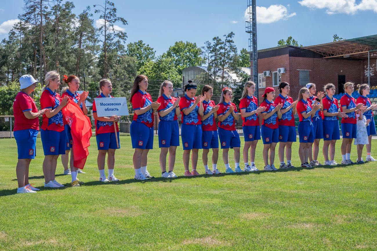 XII летняя Спартакиада учащихся России. Софтбол. Крымск.