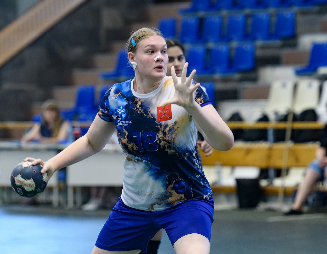 XII летняя Спартакиада учащихся России 2024 года. Гандбол (девушки), Тольятти (автор - Вячеслав Прасолов)