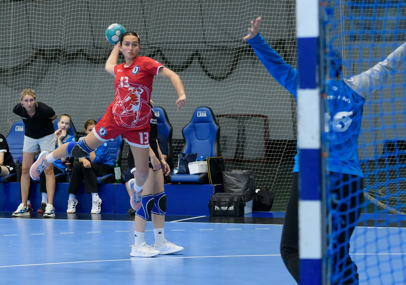 XII летняя Спартакиада учащихся России 2024 года. Гандбол (девушки), Тольятти (автор - Вячеслав Прасолов)