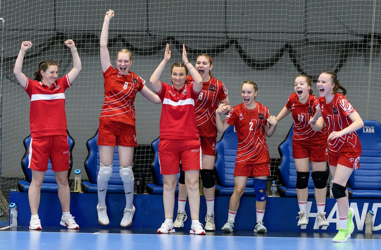 XII летняя Спартакиада учащихся России 2024 года. Гандбол - девушки, Тольятти. автор - Вячеслав Прасолов