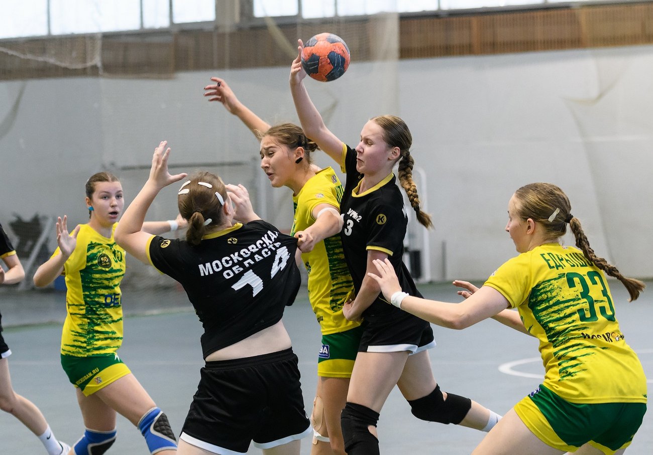 XII летняя Спартакиада учащихся России 2024 года. Гандбол - девушки, Тольятти. автор - Вячеслав Прасолов