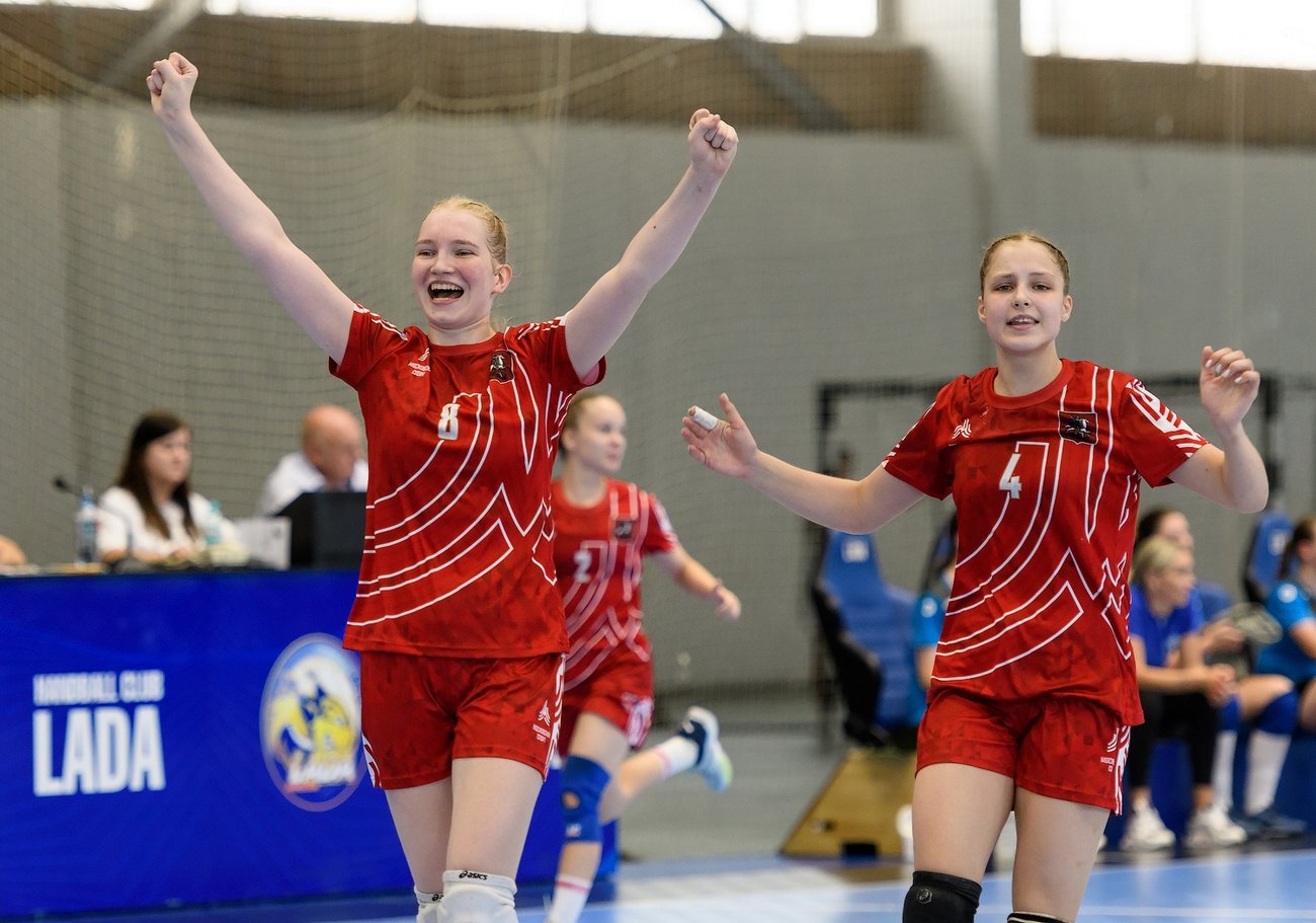 XII летняя Спартакиада учащихся России 2024 года. Гандбол - девушки, Тольятти. автор - Вячеслав Прасолов