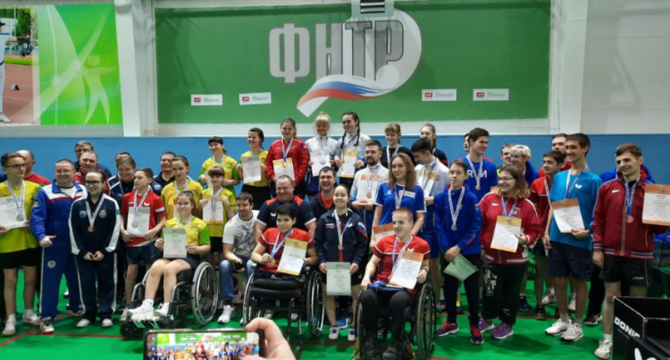 Адаптивный спорт - настольный теннис - Чебоксары лица с ПОДА - фото1