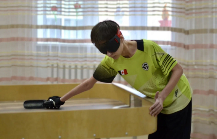 Адаптивный - настольный теннис - слепые Тюмень - фото1