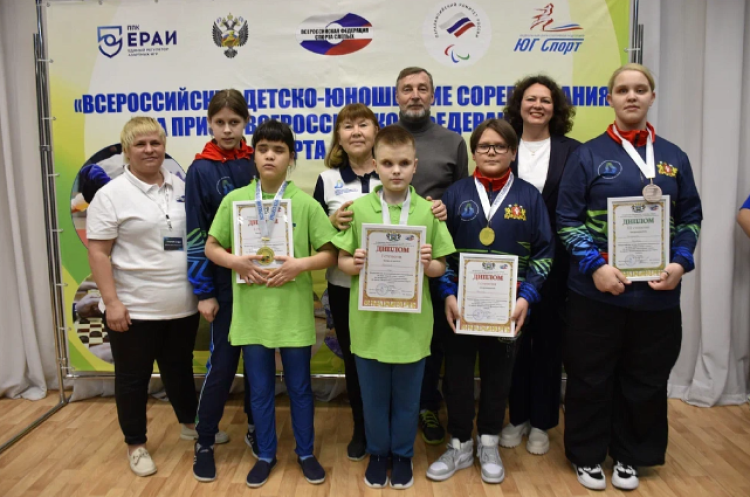 Адаптивный - настольный теннис - слепые Тюмень - фото13