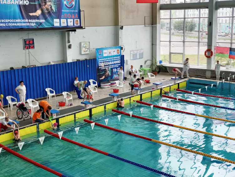 Адаптивный - плавание лиц с ПОДА - Дзержинск 2023 - фото1