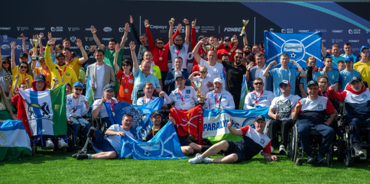 Адаптивный - Сириус - футбол турнир Стальная воля 2023 - фото1