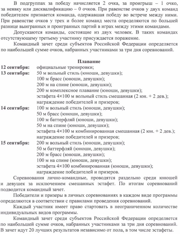 Адаптивный - Спартакиада по спорту глухих - Салават - программа4
