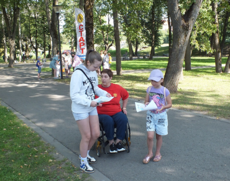 Адаптивный - спортивное ориентирование лиц с ПОДА - Псков - фото7