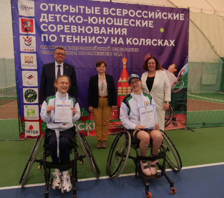 Адаптивный - теннис на колясках - Москва - 24 апреля 2023 - фото11