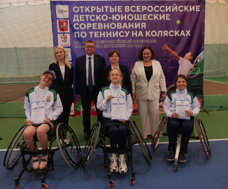 Адаптивный - теннис на колясках - Москва - 24 апреля 2023 - фото12