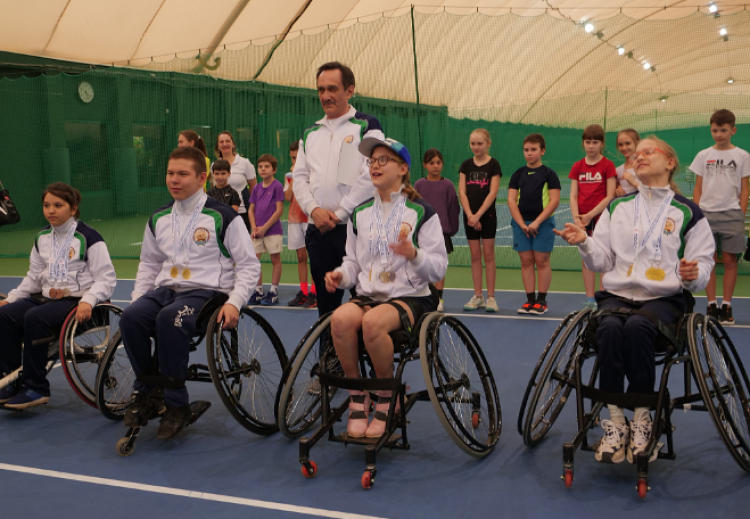 Адаптивный - теннис на колясках - Москва - 24 апреля 2023 - фото16