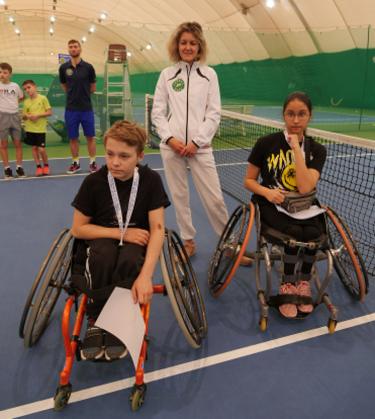 Адаптивный - теннис на колясках - Москва - 24 апреля 2023 - фото17