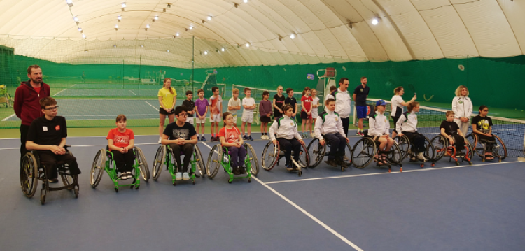 Адаптивный - теннис на колясках - Москва - 24 апреля 2023 - фото20