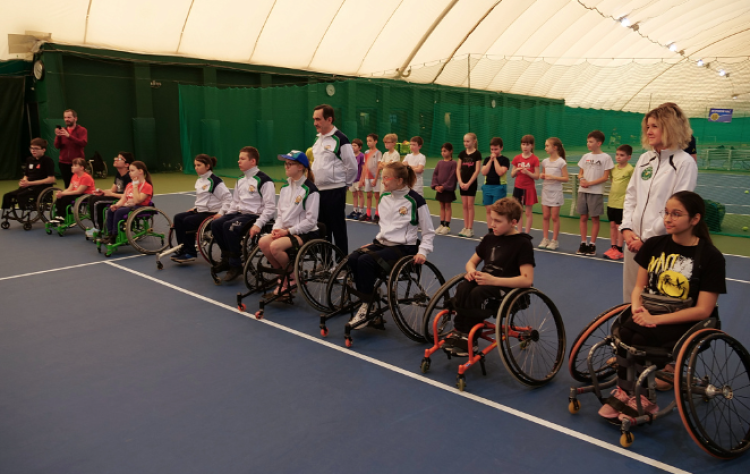 Адаптивный - теннис на колясках - Москва - 24 апреля 2023 - фото21